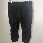 The North Face  Aphrodite 2.0 Capri Black Hiking Gorpcore Ruched Stretch Pants XL Photo 1