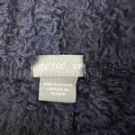 Aerie Navy Blue Sherpa Pull On Lounge Shorts Size S Photo 5