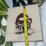 Mini Canvas Gift Totes ~ Holiday Dog Prints Lab Red Glasses Santa Hat Photo 4