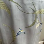 Tommy Bahama Vintage  Silk Wrap Skirt Blue Floral Size 6 Beach Vacation Tropical Photo 1