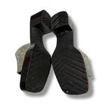 Nicole Miller Womens Shoes Sz 12 Black Tikki Jelly Sandals Bejeweled Bling Photo 4