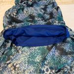 No Boundaries  Maxi Dress Racerback Junior Size Large Blue Multi Summer Photo 8