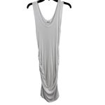 LA Made  Dress Medium Tank Dress Ribbed Knit Ruched Bodycon New Photo 1