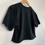 Black Cropped Skater T Photo 3