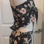 Floral Midi Tie Front Cut Photo 4