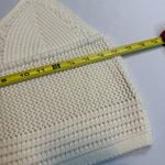 Aerie Women's Off White Trendy Summer Crochet Knit Cool Halter Top Size XL # Photo 6