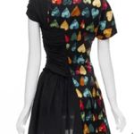 Versace NWT  heart print safety pin dress Photo 7