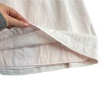 Sunday Best Women’s M Quaint Linen & Organic Cotton Mini Dress Light Pink Summer Size M Photo 12