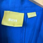 Anthropologie MAEVE  • Liban Shawl Sleeveless Shirt Dress sky‎ blue size SP Photo 3