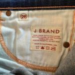 J Brand  Dark Wash Skinny Jeans Stretch Denim 26 Classic Slim Fit Low Rise Photo 5