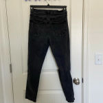 Celebrity Pink  junior’s The Iconic black ripped jeans — size‎ 5/27 Photo 3