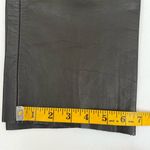 Frontier Leathers Womens Pants 8 Black Leather Straight Casual Biker Office Moto Photo 10