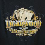 Harley Davidson Deadwood Harley-Davidson Black Playing Card South Dakota Tank Top X-Large Photo 4