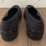 Tod's NWOT Canvas Lug Sole Block Heel Round Toe Shoe in Charcoal Grey 8.5 US Photo 5