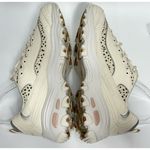 Skechers Sketchers D'Lites Womens Cream Leather Sneakers Size 9.5 Memory Foam SN150236 Photo 3