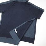 Lululemon NWT Opened Up Poncho in Iron Blue True Navy Knit Sweater M/L $148 Photo 5