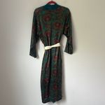 Victoria's Secret 90s Gold Label Paisley Print Robe Sz Small Photo 5