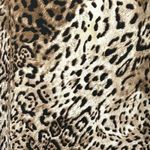 Isalis Jaguar Print Slip Dress – Sexy Animal Print Mini Dress Size Medium Black Photo 2