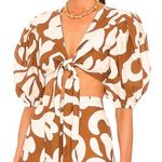 Rhode Cheryl Top Brown Size XS Photo 0