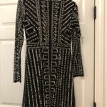 Gianni Bini Beaded black mini dress Photo 3