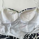 Cache Vintage Y2k  Strapless Maxi Dress Floral Zebra Print Ruched Formal Gown‎ 2 Photo 10