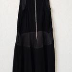 Maje Black Alissa Contrasting Waistline A-Line Dress Size 1 Photo 4