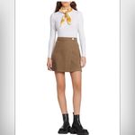 Sandro  Julieta Mini Wrap‎ Skirt- size 4- NWT Photo 1