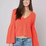 Free People  Damsel Sweater in Coral Photo 0
