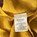 Tara Tie Front Satin Midi Dress Yellow Photo 5
