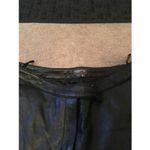 Carson Women's Genuine Leather Pants Size 6 Black Photo 3