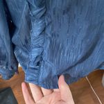 Lost + Wander textured ruffled front tie Victorian style blouse size S Photo 8