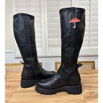 Blondo  Vienna Tall Black Boots Waterproof Sz 9 NWOB Sophisticated Moto Bike Boot Photo 7