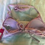 Xhilaration  Terry Triangle Bikini Top - (Lavender) Size XL Photo 3
