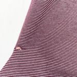 Modcloth  Plus Size 4X Top Knit Maroon White Striped Scoop Oversized‎ Stretch 938 Photo 4