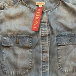 Merona Denim Long Sleeve Romper Photo 2