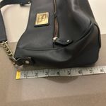 Nicole by Nicole Miller black and Gold Chain Shoulder Bag—Nice Clean Purse Photo 7