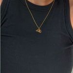 Boutique Gold Cowboy Hat Necklace – Western Country Charm Pendant New With Tags Photo 1