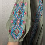 Soft Surroundings Sicily Gauze Olive Boho
Maxi Dress XL Photo 7