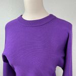 John Richmond Women's Purple Saphire Sweater Pullover Size S Photo 2