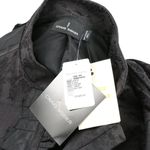 NWT Craig Signer Lined Floral Damask Raw Edge Taffeta Trim Evening Jacket Black Size L Photo 6