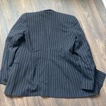 Armani Collezioni  - Black Pin Stripe Blazer Photo 5