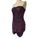 Black Halo Strapless Mini Dress Photo 5