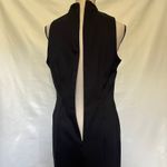 Vintage Dawn Joy 90s Sheath Dress 9/10 Goth Floral Glitter Midi Y2K Whimsigoth Black Size undefined Photo 6