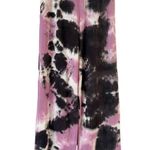 AQUA NWT Purple Black Tie Dye Pull On Straight Leg Sweatpants Size Small Photo 1