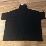 Sonoma NWT  OS Black Poncho. Retail Is $68 Photo 0