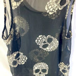 One Clothing  Sheer Skull Tank Photo 1
