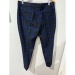 Pendleton  Pants Women 10 Blue‎ Green Tartan Plaid Virgin Wool Tartan USA M Photo 3