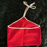 superdown Red halter top Photo 2