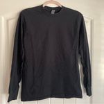 Gildan Gilden Classic Cotton Black Long Sleeve Women's Top NWOT Photo 0