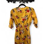 Stella Tweed Casual floral boho tunic dress amber yellow Photo 4